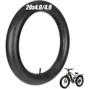 20x4.0/4.9 Fat Tire Bike Inner Tubes with AV 32mm Valve, 20x4.0/4.9 Premium Butyl Rubber Inner Tube for 20 inch Ebike Electric Bicycle for Road/MTB/Mountain/E Bike