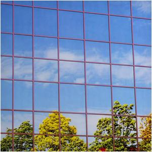BDF S15 Window Film Daytime Privacy and Heat Control Mirror Silver 15 (Dark) - 48in X 12ft