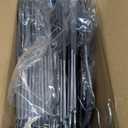 BAGAIL Plastic Hangers 30 Pack with Non-Slip Design,0.2 Inches Thick, 360°Swivel Hook Space Saving Organizer for Bedroom Closet,Shirts,Pants(Grey- S Shaped)