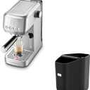 CASABREWS Espresso Machine 20 Bar with Steam Milk Frother & Espresso Knock Box, Gift for Coffee Lovers