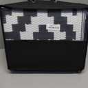 OLANLY Waterproof Outdoor Rug 5x8 ft, Outdoor Plastic Straw Rug for Camping, RV Mat Outside, Indoor Outdoor Carpet for Porch, Deck, Backyard, Balcony, Picnic, Black & White