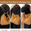 Convertible Tote Bag Backpack Purse for Women Multi Pocket Tote Bag Handbags Crossbody Shoulder Bag