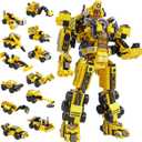 Robot Building Toys for 6 7 8 9 10 11 12 13 14 Years Old Kids | 25-in-1 Construction Blocks Sets for Robot or Trucks, Christmas Birthday Gifts for Age 6-8 7-9 8-14 yrs Boys