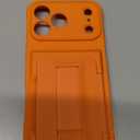 for iPhone 17 Pro Max Case Wallet with Card Holder (4-5Cards) +1 Privacy Screen Protector,[RFID Blocking][Kickstand][Military Drop Protection] Full Camera Protection Wallet Case for iPhone 17 Pro Max (Orange)