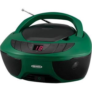 Jensen CD-475 Portable Sport Stereo Boombox(Green)