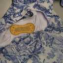 YUNAR Women Retro Deep Plunging One Piece Monokini Swimwear with Sarong Cover Up 2 pcs Set, Medium