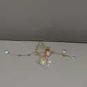 Rose Quartz Crystal Suncatcher Hanging Window, Healing Rose Quartz Crystal Decor for Home Garden, Gift for Christmas Birthday Valentine Mothers Day