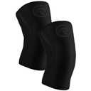 Rehband 7mm Power Max Knee Compression Sleeve for Strength Sports, Competition Grade, Neoprene Knee Sleeves for Bodybuilding & Heavy Powerlifting, Colour:Carbon/Black - 1 Pair, Size:Medium