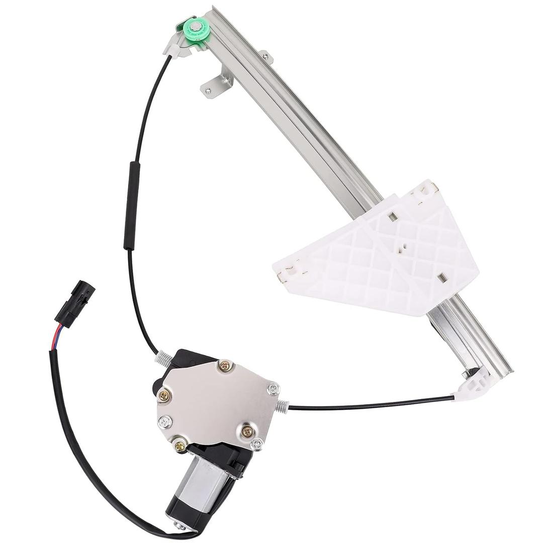 Obaee 741-374 Rear Left Driver Side Power Window Lift Regulator with Motor Compatible with 2001-2004 Jeep Grand Cherokee