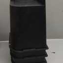 MYMULIKE Bed Risers 6 inch, Oversized Furniture Risers, Heavy-Duty Support Up to 6000 Lbs, Lift 6 inch for Couch, Sofa, Table,Chair (Black 4 Pack, 6 inch)