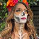 Vividsun Day of The Dead Headband Costume Rose Flower Headband (D/rose Mixed color)