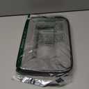 DULLEMELO Small Collapsible Fabric Basket for Organizing, Shelves, Closets, Laundry, Nursery, Decorative Gift Basket (Black&Gray) (Small-11.8"x7.9"x5.1")