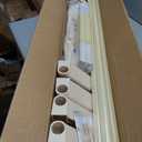 Daycare cots,Stackable Preschool Cot for Kids (Light Beige 2Pack), Standard