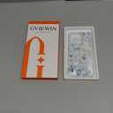 GVIEWIN for iPhone 13 Pro Case Floral, with Screen Protector&Camera Lens Protector,[Non Yellowing] Soft Shockproof Clear Phone Protective Cover for Women, Flower Pattern Design 6.1"(Hibiscus)