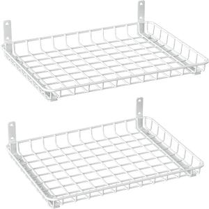 Ultrawall Wall Mounted Storage Shelves, Garage Metal Shelves 18x12 Inch