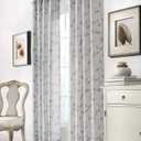 smart curtains easy hang curtain 84" length