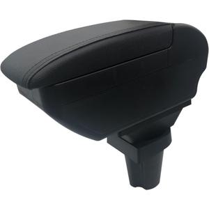 Armrest Box for Honda CR-Z CRZ Double Layer Car Interior Storage Center Console Black Stitching