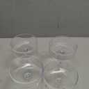 4 Pcs Ribbed Coupe Glasses, 10 oz Vintage Coupe Glass Set, Unique Martini Glass, Classic Cocktail Galssware, Bar Drinking Glasses Set Pefect for Cocktail, Wine, Champagne & Gift