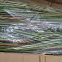 Jexine 4 Pcs 4 ft Tall Artificial Grass Plant Potted Artificial Greenery Floor Plants Faux Pampas Grass Tall in Pot for Housewarming Gift House Garden Bathroom Lobby Outdoor Decoration