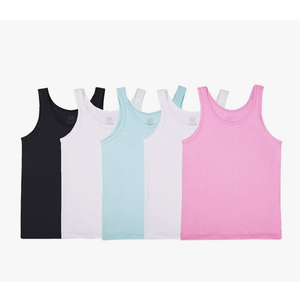 Fruit of the Loom Girls' Undershirts (Camis & Tanks) Size Medium, Assorted
