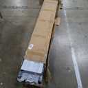 MNER Twin XL Metal Loft Bed with L-Shaped Desk & Wardrobe - High Loft Bed with USB Ports, Adjustable Shelf & LED Light, Black for Kids Teens Adults (Black, Twin XL)