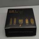 5 in 1 Blow Dryer Brush, Upgrade Hair Dryer Brush Air Curler Air Curling Wrap Styler, Detachable Hot Air Brush Negative Ion Curling Brush Iron, Hair Styling Tools for Drying Curling Straightening (White)