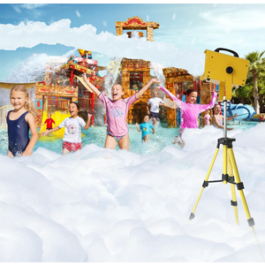 Jet Foam Machine for Party, Party Foam Machine with Telescopic Support, Foam Cannon for Garden, Pool, Indoor, Birthdays, Celebrations, and Backyard Events, Jet Type