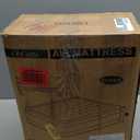 OhGeni Queen Air Mattress with Built in Pump, Inflatable Mattress Blow Up Mattress 18 Raised Comfort,Upgraded Surface Portable Bed, Air Bed for Home, Guest, Camping, Colchone Inflable, 650 lbs (18''(standard Height)black)