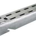 John Sterling Fast-Mount Adjustable Wall Standard, 48-inch, Galvanized, BK-0100-4