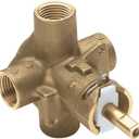 Moen M Pact PosiTemp Pressure Balancing Brass Tub and Shower Valve with IPS Connections, 2510