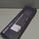 SABLUTE Bluetooth Keyboard and Mouse for Mac  7-Color Backlit, Multi-Device, Rechargeable, Full-Size Wireless Keyboard Mouse Combo with Quiet Scissor-Switch Keys & Tilt Legs for Mac (Space Gray)