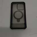 CENHUFO Privacy for iPhone 15 Pro Max Case, Full Body Phone Case [Compatible with Magsafe] Built-in 9H Tempered Glass Privacy Screen Protector and Magnetic Ring Stand, Clear Camera Lens Cover -Black