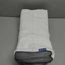 Bolster Pillow-Knee Pillow for Back Sleeping-100% Memory Foam Bolster Pillow for Legs, Lumbar Support Cylinder & Spine, Premium Under Knee Cushion for Bed, Massage Table & Home Use, 20"x7.8"x5"