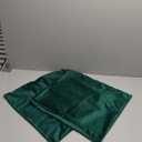 VAKADO Throw Pillow Covers 18x18 Set of 2 Emerald Green Velvet Decor Dark Forest Christmas Decorative Xmas Cushion Couch Euro Pillowcases Home Bed Decoration for Sofa Bedroom Office