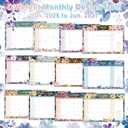 5 x Guasslee Desk Calendar 2026, Large Desk Top Calendar 2026, 18-Month Wall Calendar From Jan. 2026 to Jun. 2027 With To-Do List, Notes For Office Home Teacher Planning, 17" x 11.5"