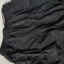 Fisoew Sweat Shorts for Women Casual Summer Drawstring Cargo Short Athletic Running Workout Baggy Shorts (Black, XXL)