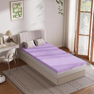 DUMOS 3 Inch Mattress Topper Twin XL Cooling Gel Ventilated Memory Foam