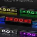Ehaho 25 Inch 6-Speaker UTV Sound Bar with Bluetooth, RGB, IP66 Waterproof
