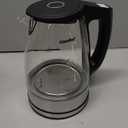 COMFEE' 1.7L Glass Tea Kettle and Kettle Water Boiler - Electric Kettle Temperature Control with 6 Presets, 2-Hr Keep Warm, Fast Heating, 304 Stainless Steel, Auto-Off and Boil-Dry Protection (1.8 Quarts, Transparent Digital)