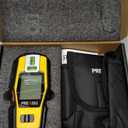 PREXISO 2-in-1 Stud Finder with Laser Level, Rechargeable Multi Surface Cross Line Laser & Wall Stud Scanners Tool for Hanging Frames & Picture, Wood Ac Wire Metal Studs Joist Pipe Detection