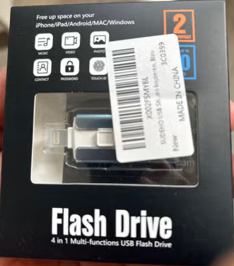 Flash Drive 4 in 1 Multi Functions