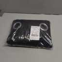 NICETOWN Window Curtains Blackout Drapes - Black Energy Saving Blackout Draperies for Bedroom/Living Room (2 Panels, 52 inches Wide by 45 inches Long)