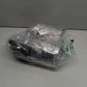 Amazon Basics 500 Watt Multi-Speed Immersion Hand Blender with Attachments, Corded, Silver