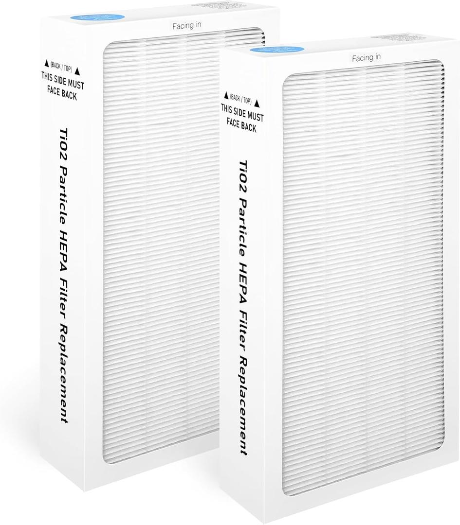 2 Pack Upgraded Tio2 Filter Replacement,Filtration-Compatible with Electrolux Aerus Lux Guardian Air Cleaner Purifier,4-Stage TiO2 Filter