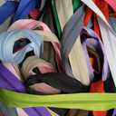 DOITEM 77.5 Yards 25 Pieces Sewing Zippers #3 Nylon Coil Zippers Assorted Zipper for Sewing with 150 Zipper Sliders for DIY Tailor Sewing Crafts Supplies, 25 Color