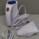 HiLIFE Steamer for Clothes, Portable Handheld Clothing Steamer, 240ml Big Capacity, 700W, Strong Power, Fabric Quick Wrinkle Remover with Brush for Home, Office(ONLY 120V) -Blue