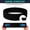 Sweatbands Sports Headband for Men & Women - Terry Cloth Moisture-Wicking Sports Towel Headband for Tennis, Basketball, Running, Gym, and Fitness Working Out