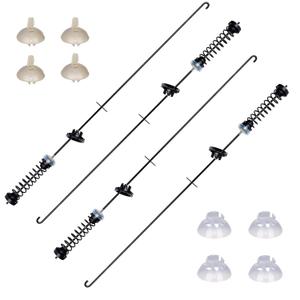 2025 Upgraded W11400156 Washer Suspension Rods Kit –W111807091, WTW7120HW0 – Compatible with Whirlpool, Kenmore & Maytag Replaces PD00065760, AP6976426
