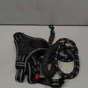 Dog Belt Harness Leash - No Pull Dog Harness With 3M Reflective Oxford Fabric Vest - Easy Control Dogs - Includes Heavy Duty 5Ft Dog Leash (Medium, Black)