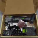 GALAX PRO Power Oscillating Tool, Cordless Oscillating Multi Tool 20V Lithium Ion with 2.0Ah Battery and Charger, 3pcs Blade and 10pcs Sanding Papers for Sanding, Grinding